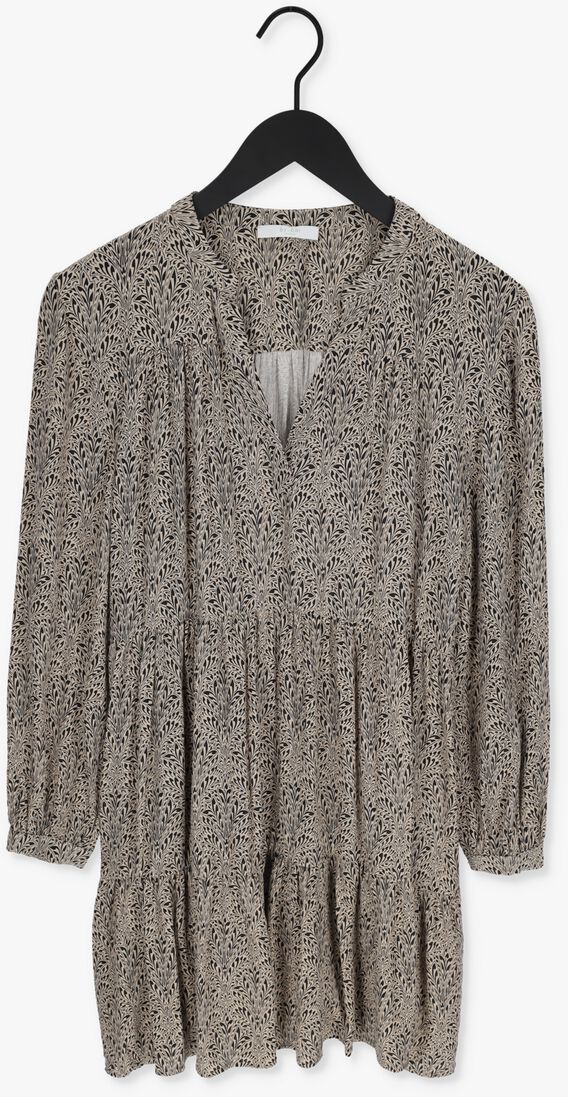BY-BAR khaki by-bar midi jurk nomi peacock dress