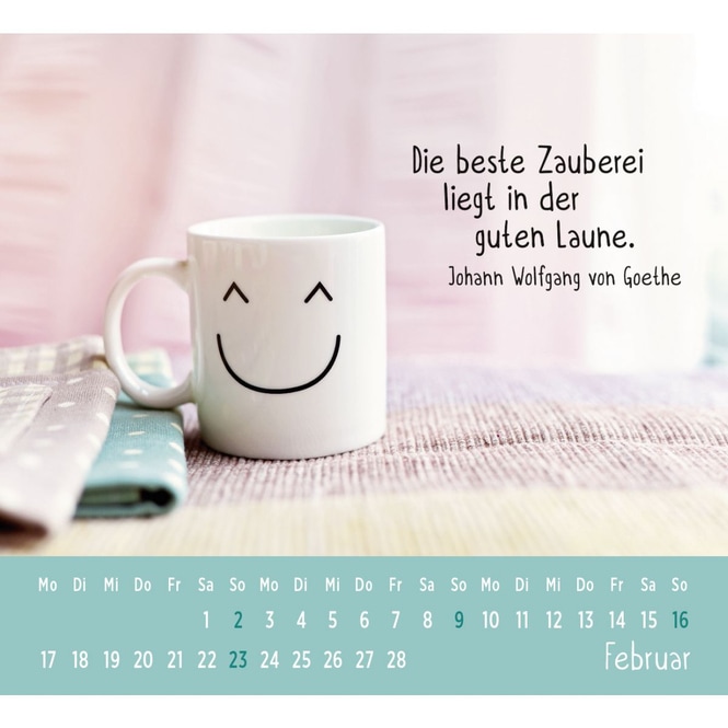 Mini-Kalender 2025 - Der kleine Gute-Laune Kalender