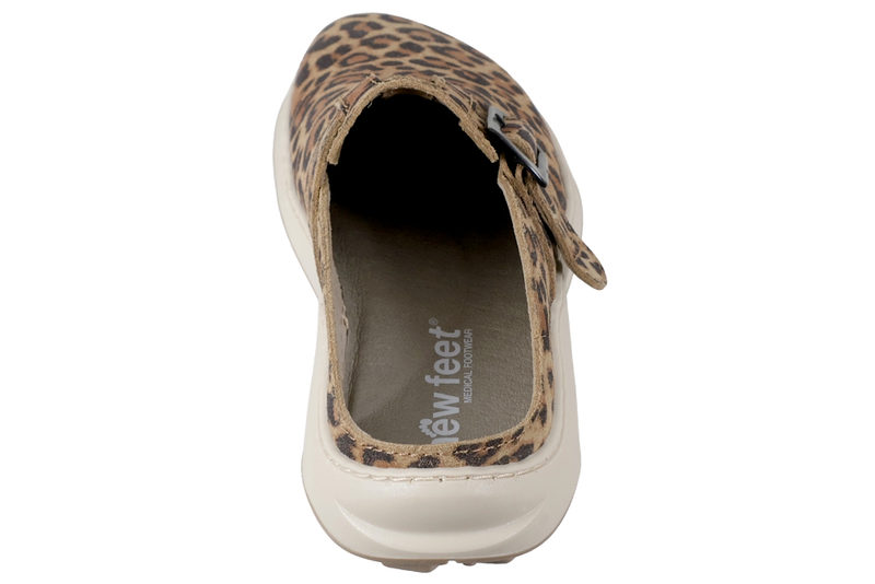 NEW FEET SLENTERS I RUSKIND MED LEOPARD LOOK