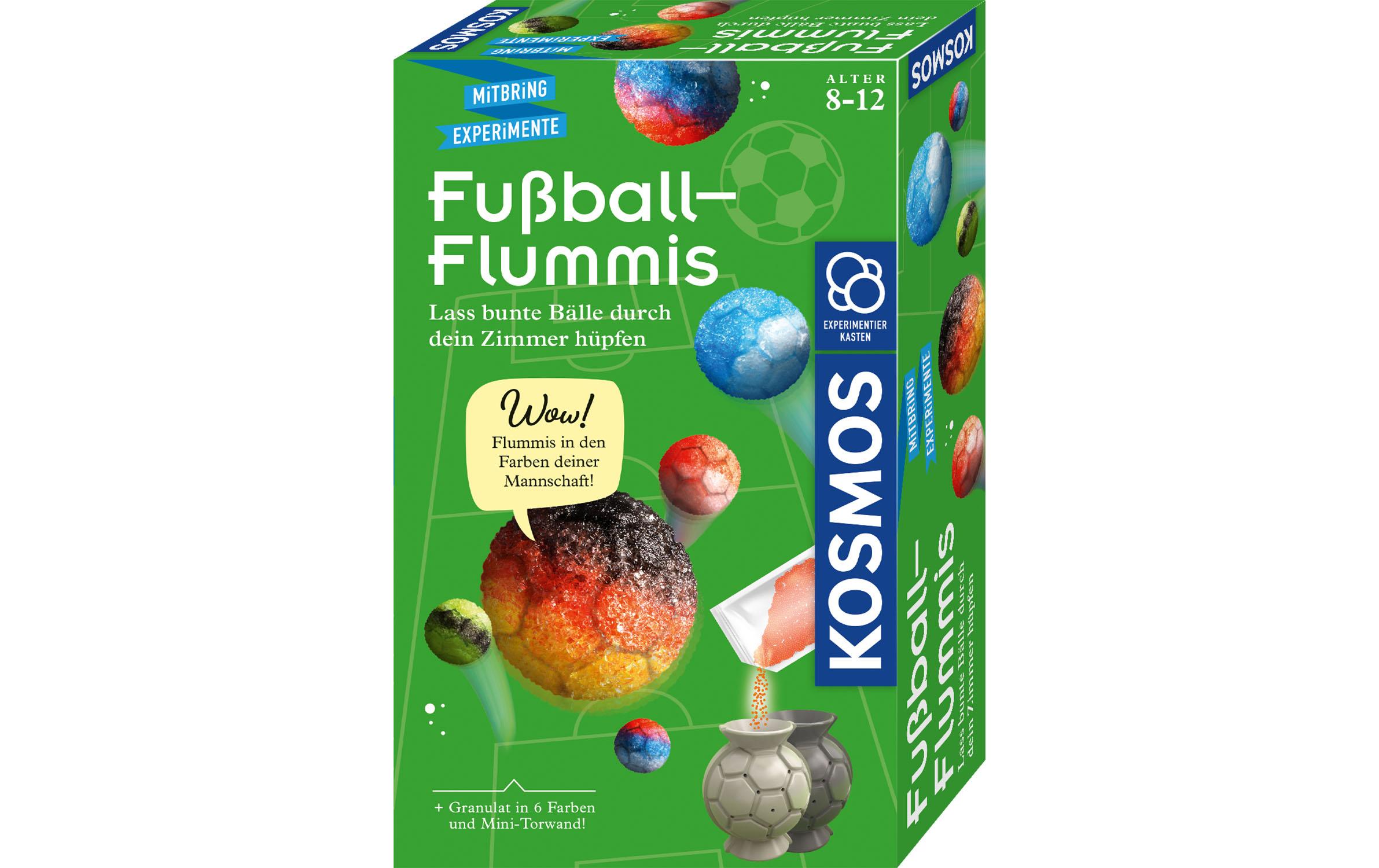 Experimentierkasten Fussball-FlummisBunte Flummibälle herstellen