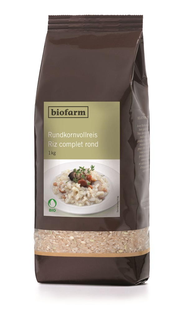 Biofarm Reis Rundkorn Knospe Btl 1 kg