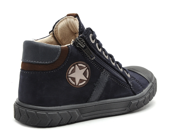 Bopy boots bottine enfant venald enfant bleu