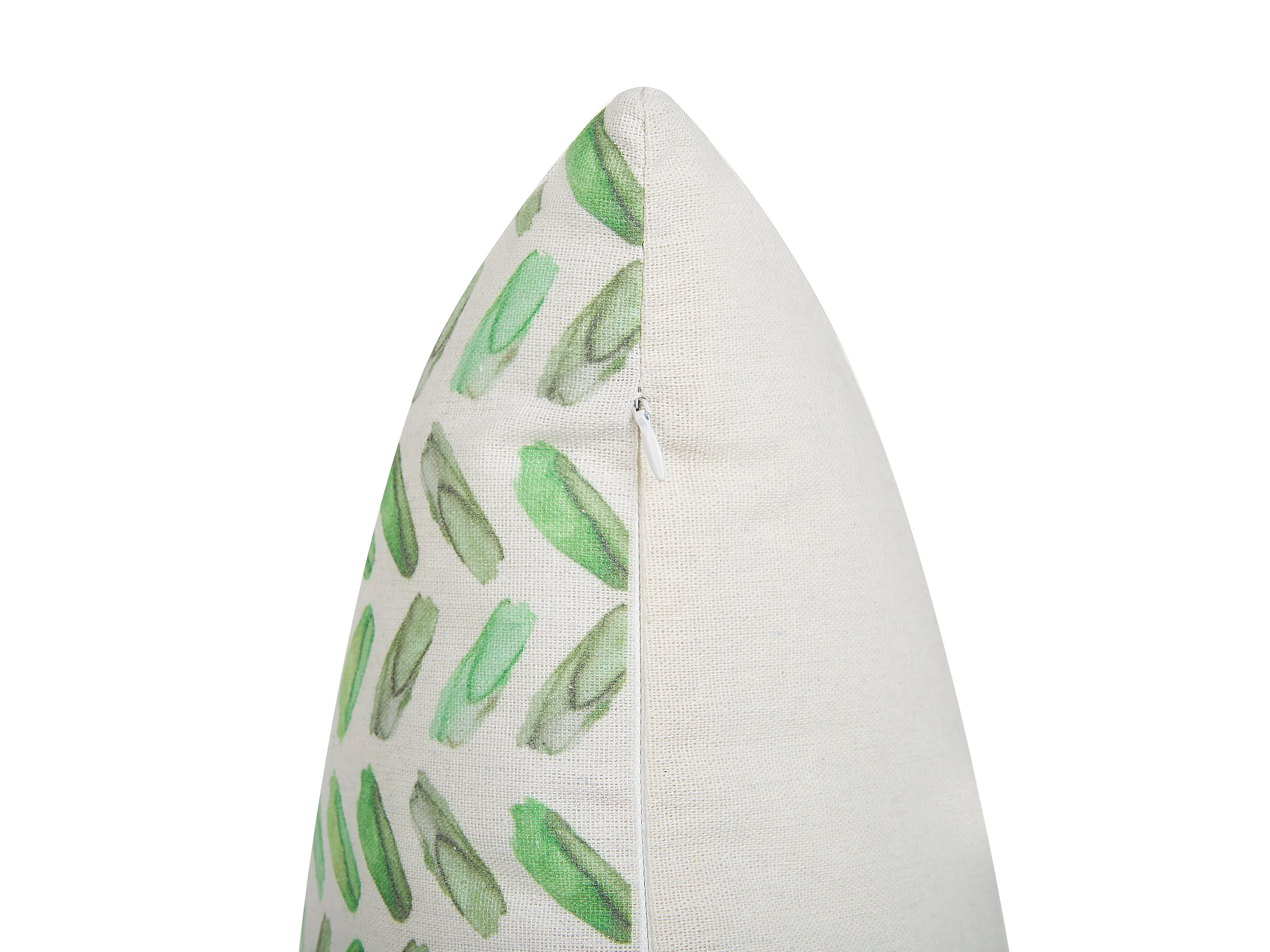 Set van 2 sierkussens PRUNUS 45 x 45 cm Groen abstract patroon