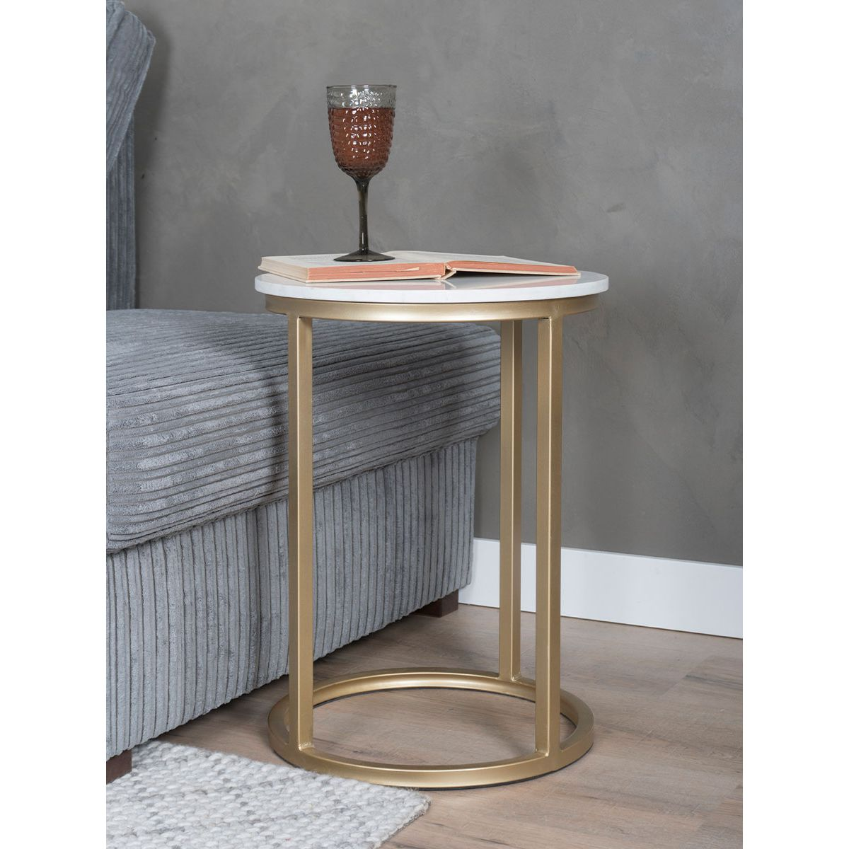 Mitch Wit/Goud rond