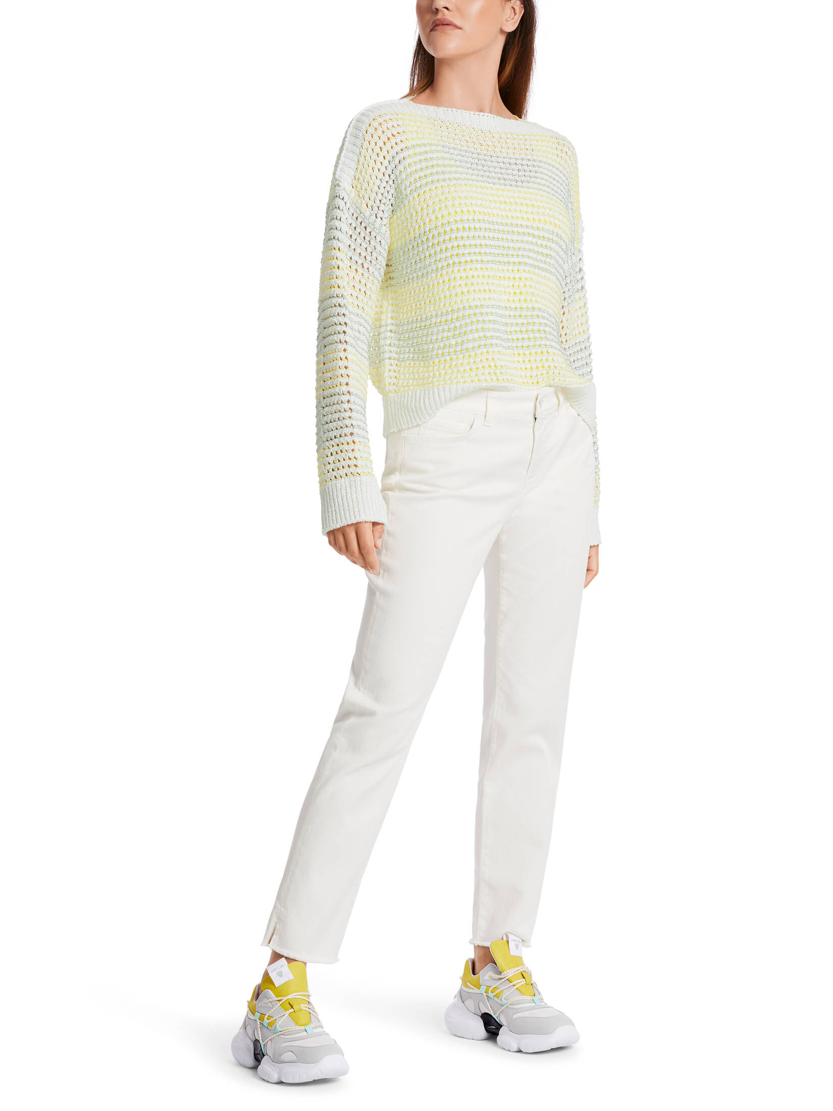 Marc Cain| Damen Strickpullover mit Baumwolle