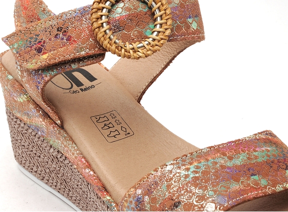 Gr nu pieds talons femme viabe multicolore