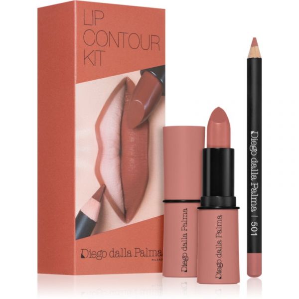 Diego Dalla Palma Lip Contour Kit Kit para Lábios Tom 501 Nude 5,1 g