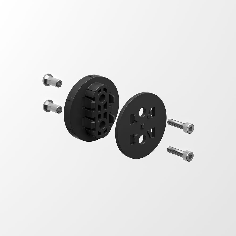 Geesa Nemox/Tone glasmontageset voor 8 mm glasdikte