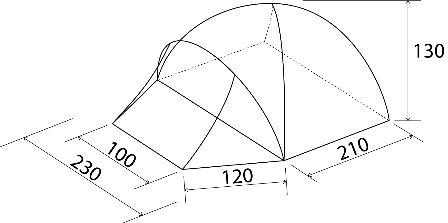 Zelt Globo 3