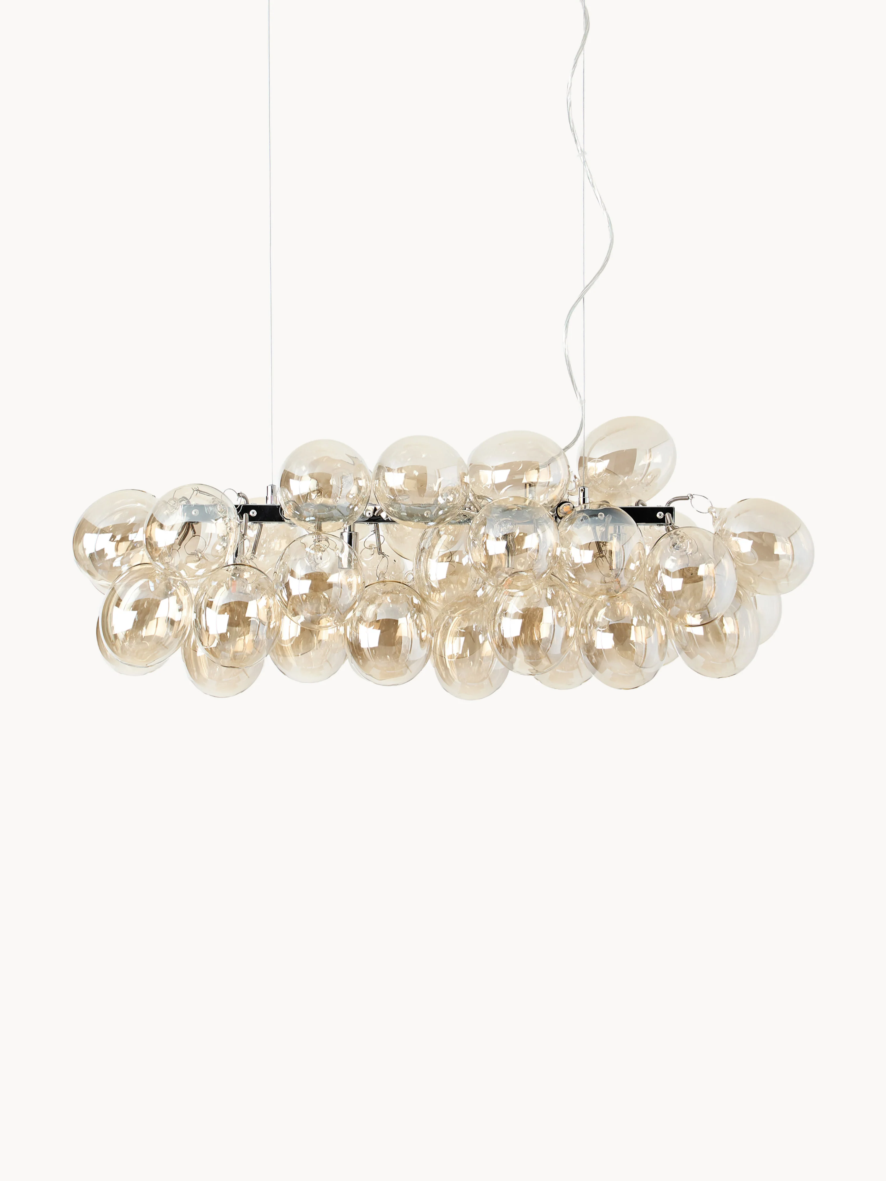 Mondgeblazen hanglamp Gross