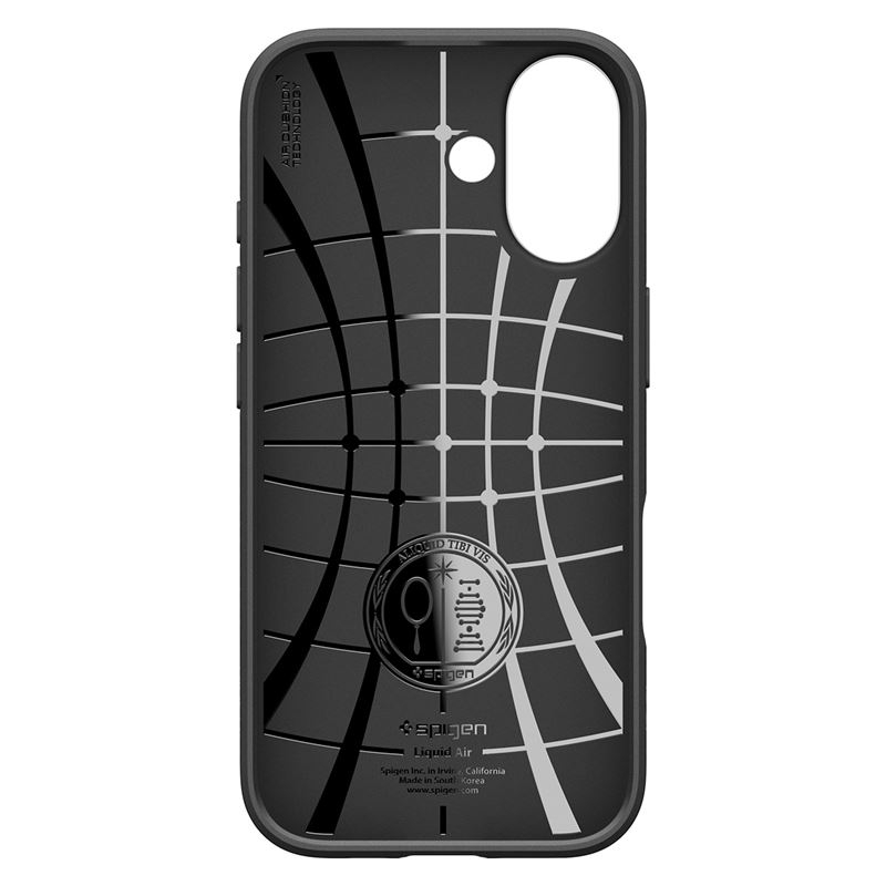 iPhone 17 Liquid Air Case Gummi Hülle (ACS10369) - Schwarz