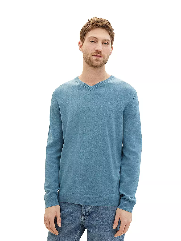 TOM TAILOR Pullover  hellblau