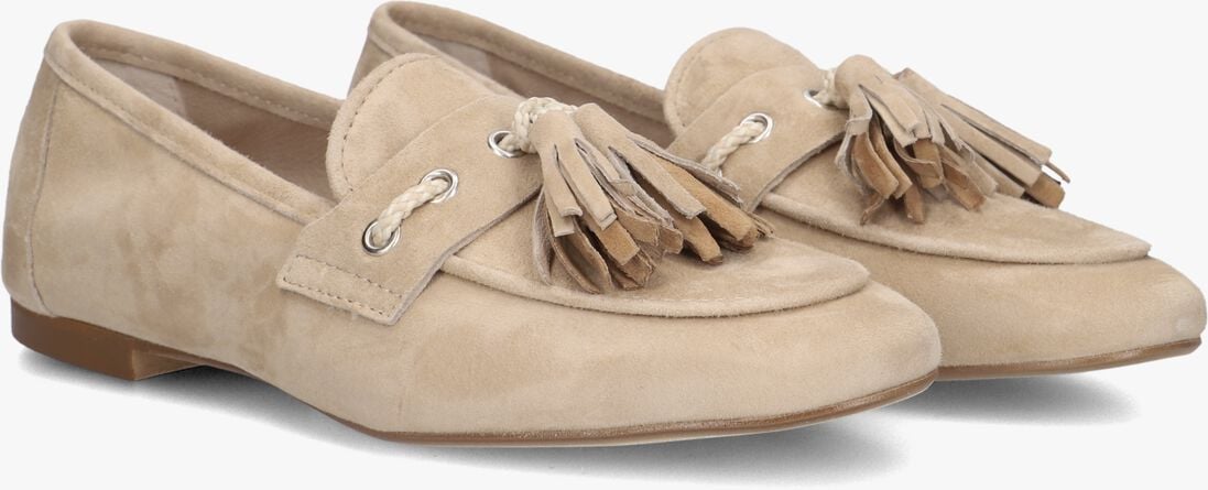 beige stefano lauran loafers atena