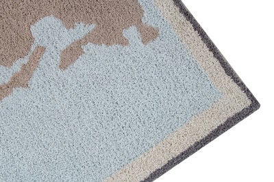 Lorena Canals Gulvteppe Vintage Map, Blue