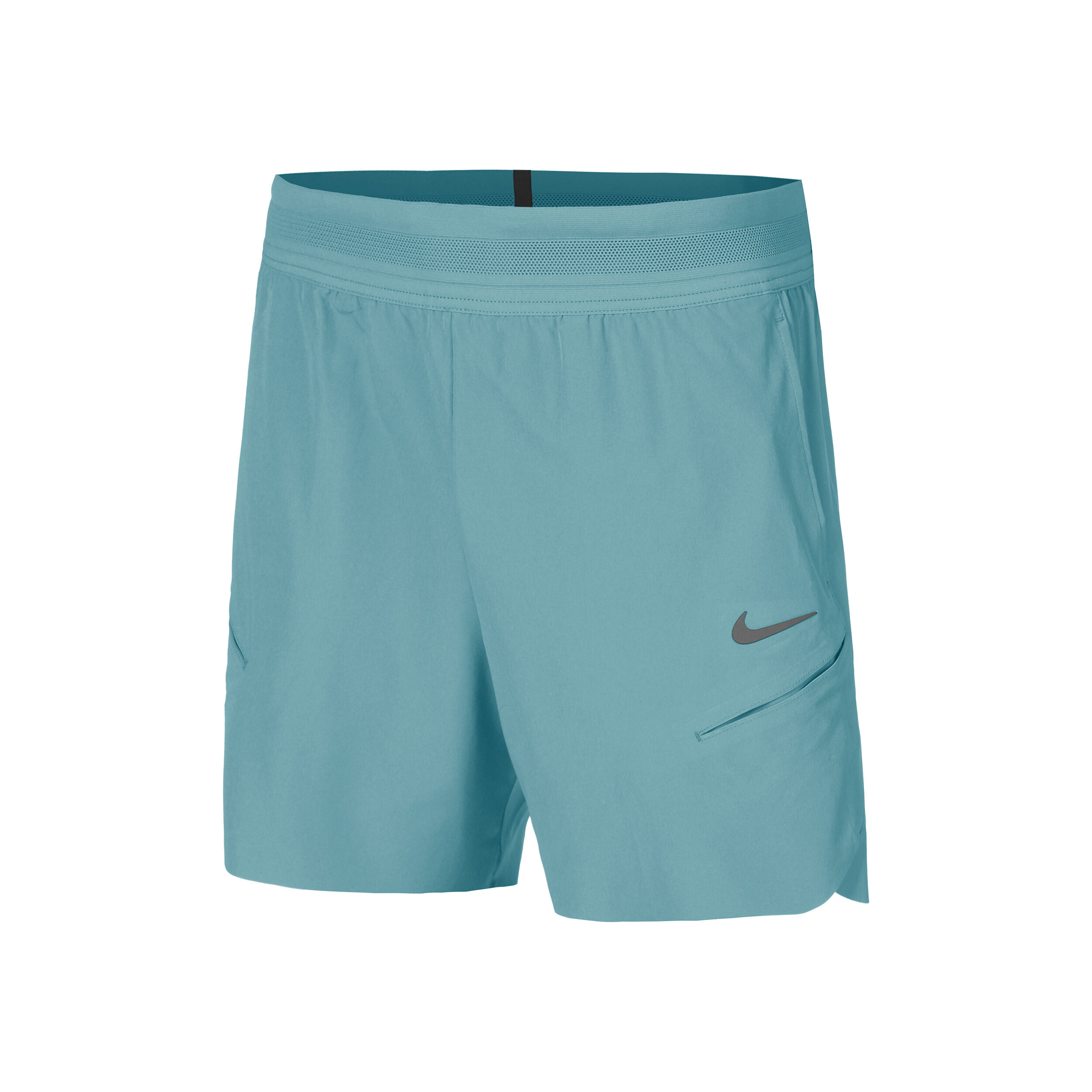 Nike Court Dri-Fit Slam Shorts Hommes - Bleu Petrol, Vert