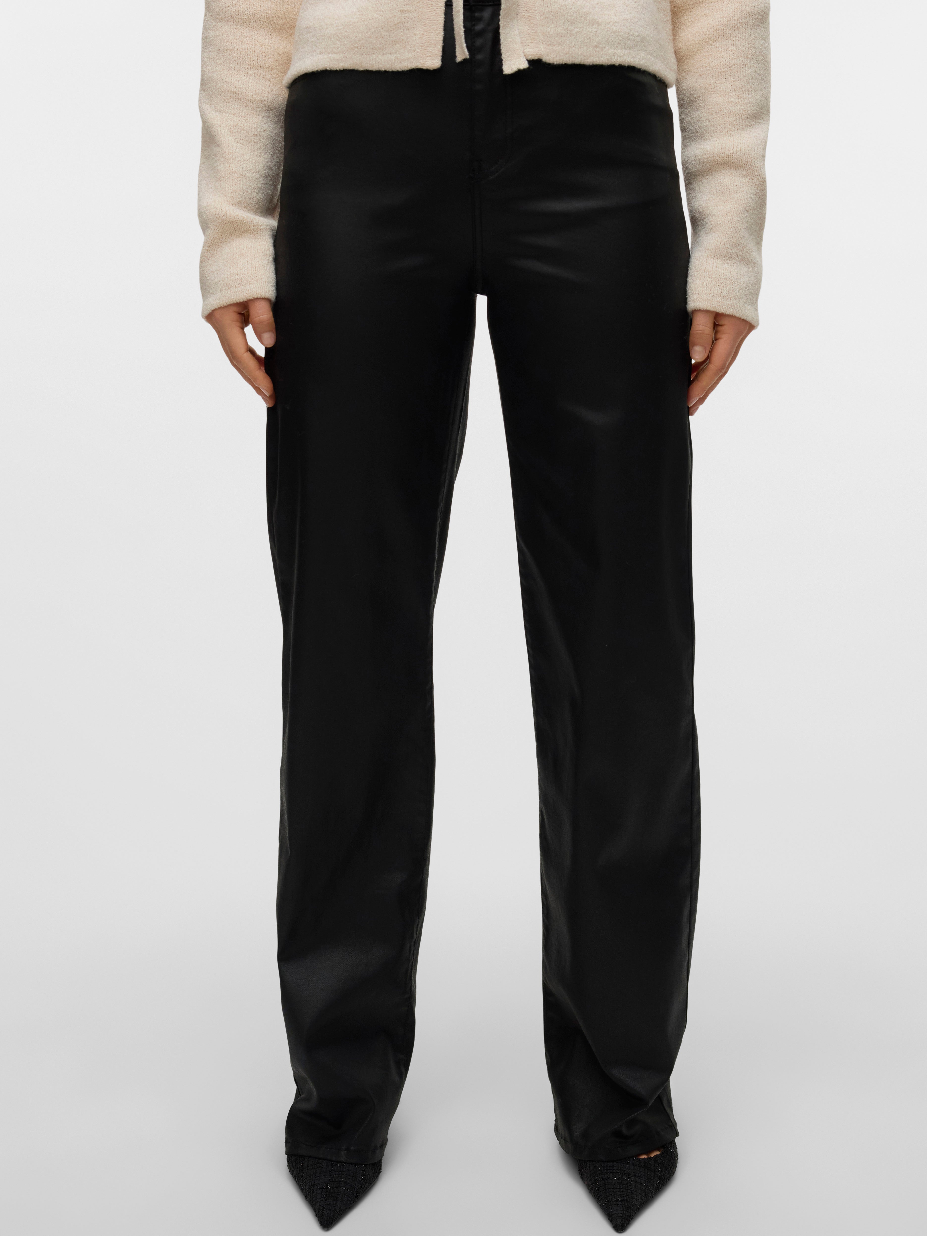 VMTESSA High rise Coated Broek