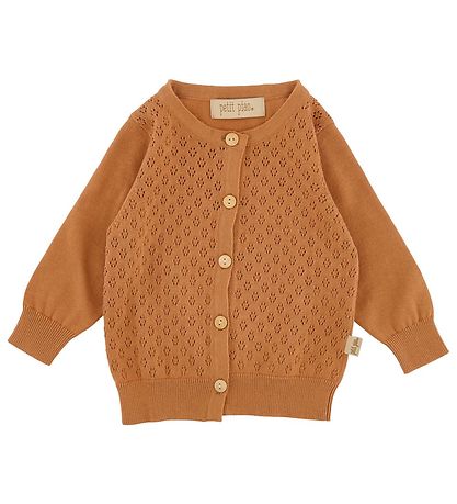 Petit Piao Cardigan - Strik - Camel m. Hulm?nster