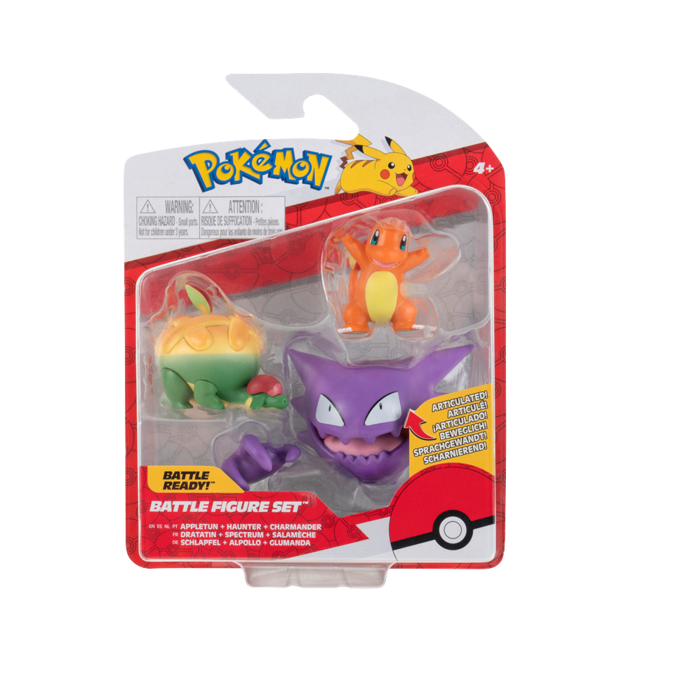 Pokémon - Battle Figure - 3 PK - ass.