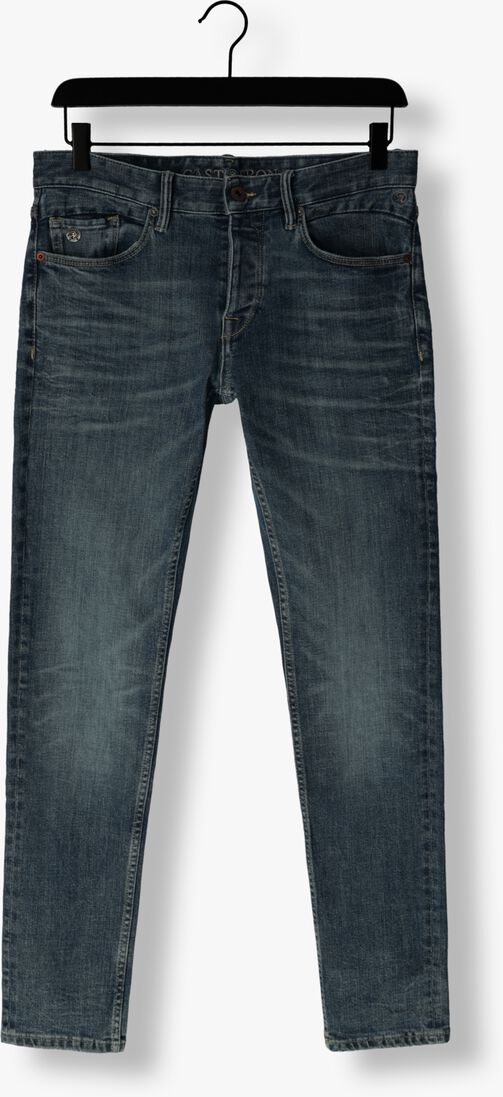 CAST IRON blauwe cast iron slim fit jeans riser slim repair gct