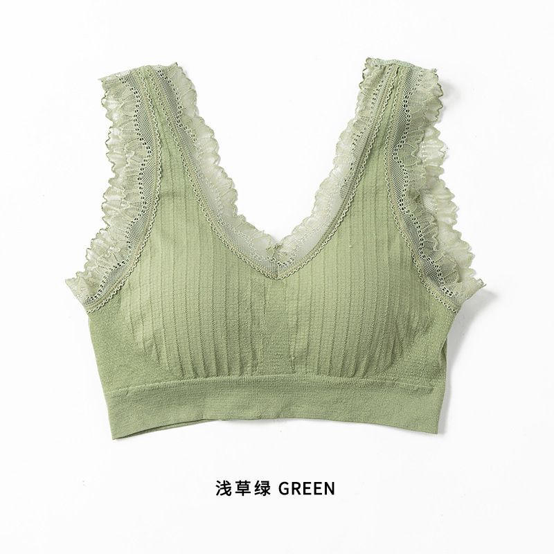 meirology - Bralette met kanten rand