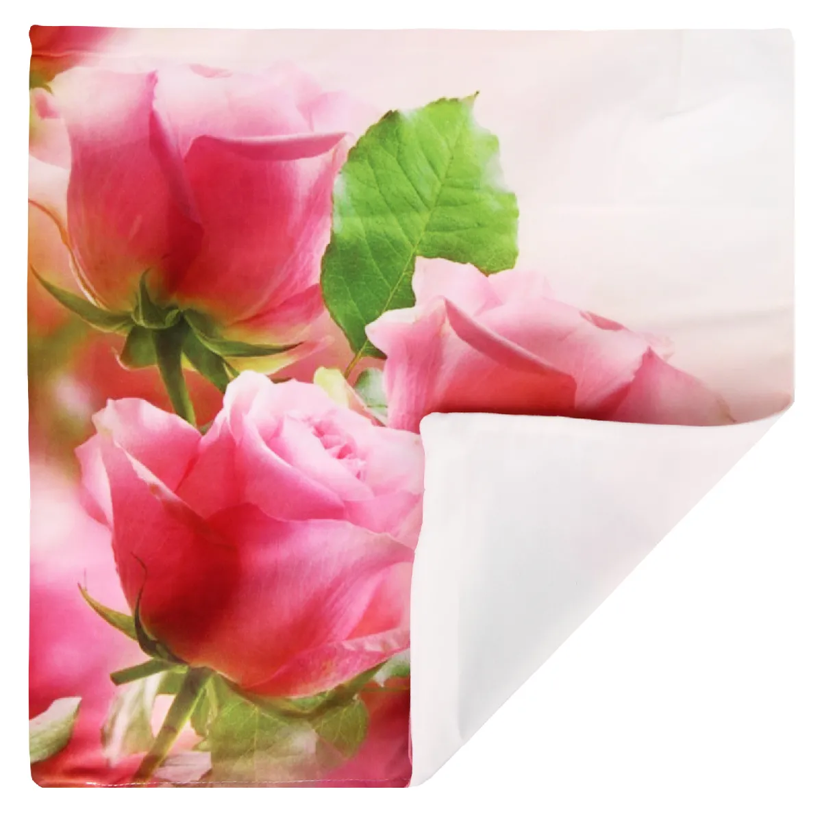 AVIZAR Housses de coussin Motif Bouquet de Rose
