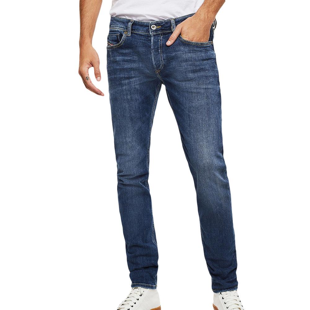 Diesel Jean Skinny-Slim Bleu Homme Diesel Sleenker
