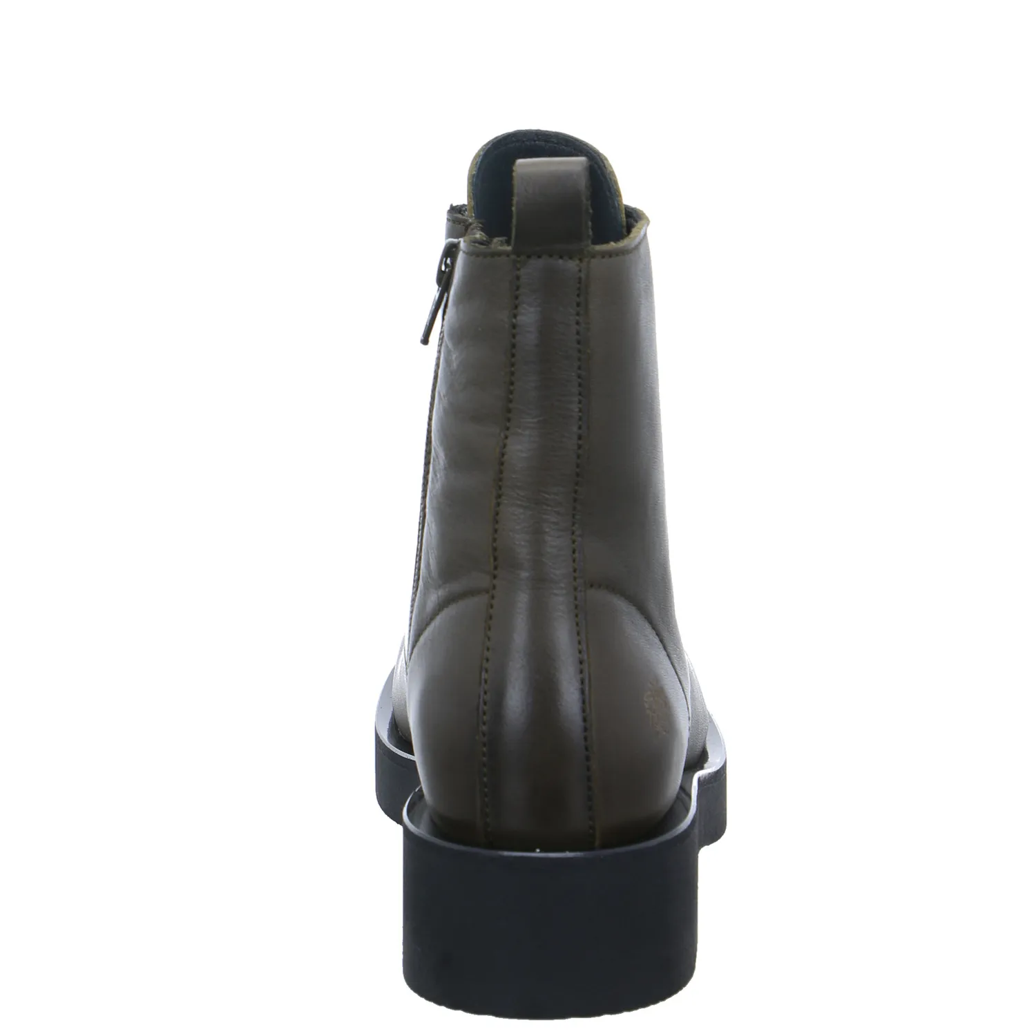 APPLE OF EDEN Boot Olive Leder