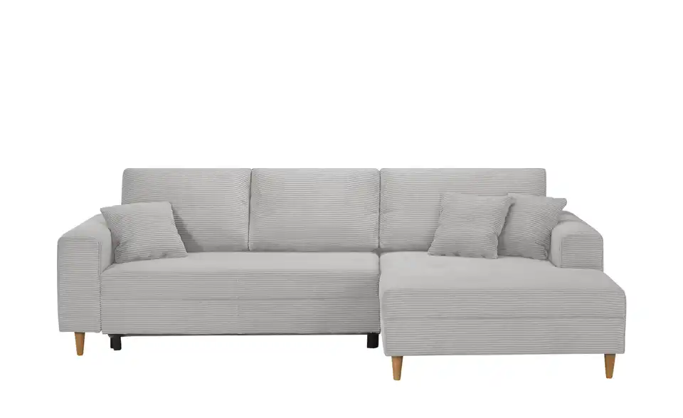 Ecksofa Bern Hellgrau rechts