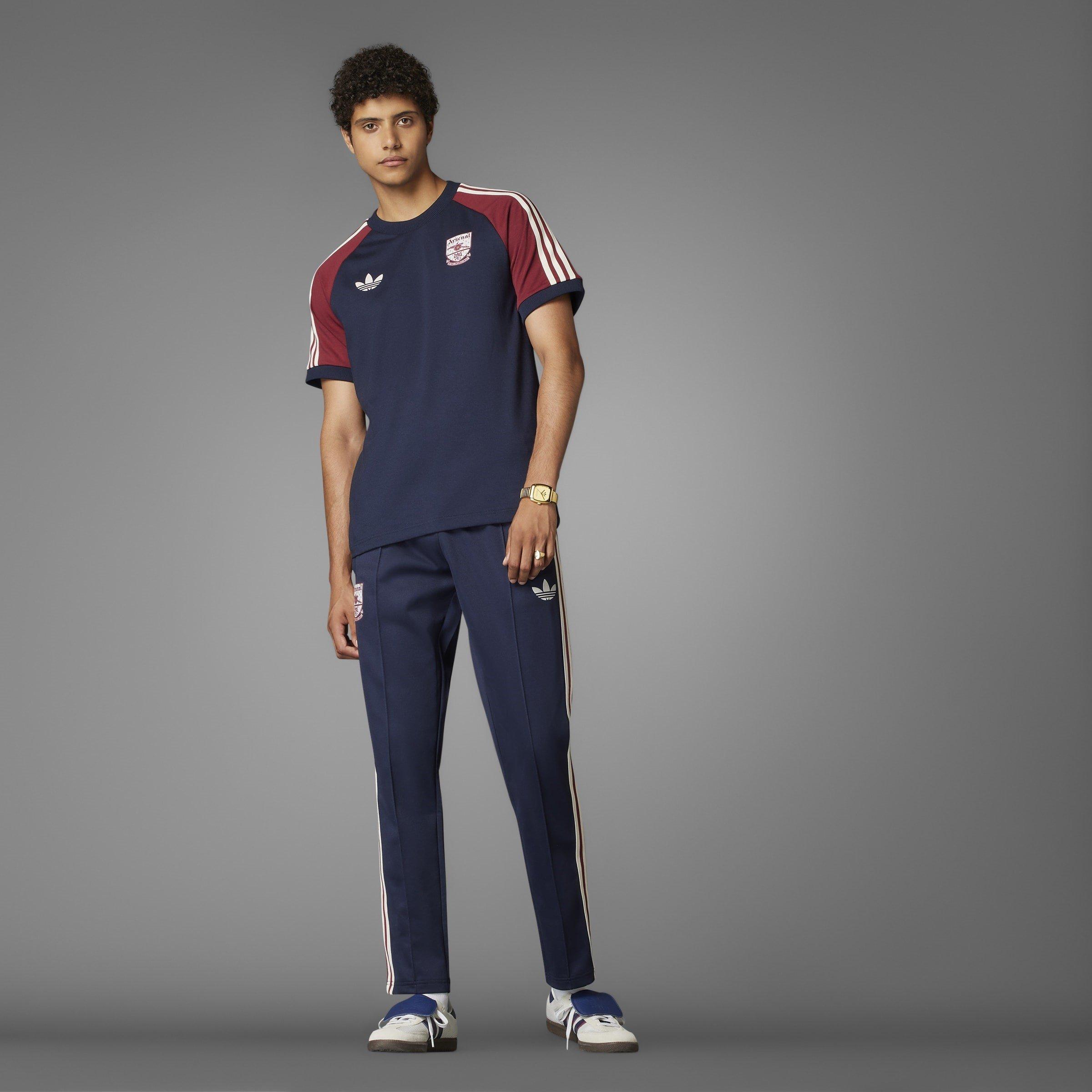 adidas Originals Arsenal Adicolor Classics 3 Stripes T Shirt Adults