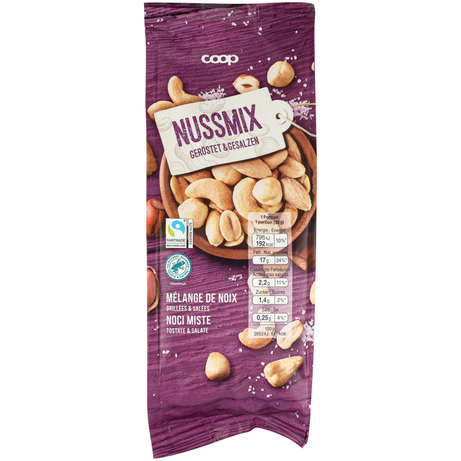 Nussmix salzig