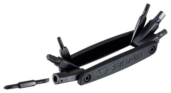 Multi-Outils Sigma Pocket Tool Small (8 Fonctions) Noir