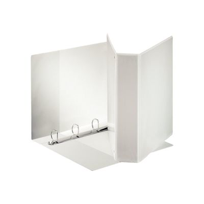 Esselte Panorama - Classeur à anneaux personnalisable - Dos 98 mm - A4 Maxi - pour 600 feuilles - blanc