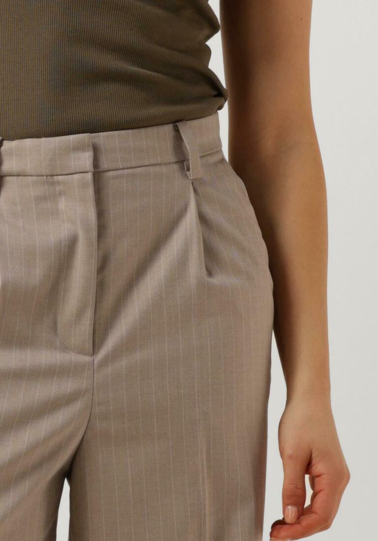 SECOND FEMALE beige second female pantalon pinnia trousers