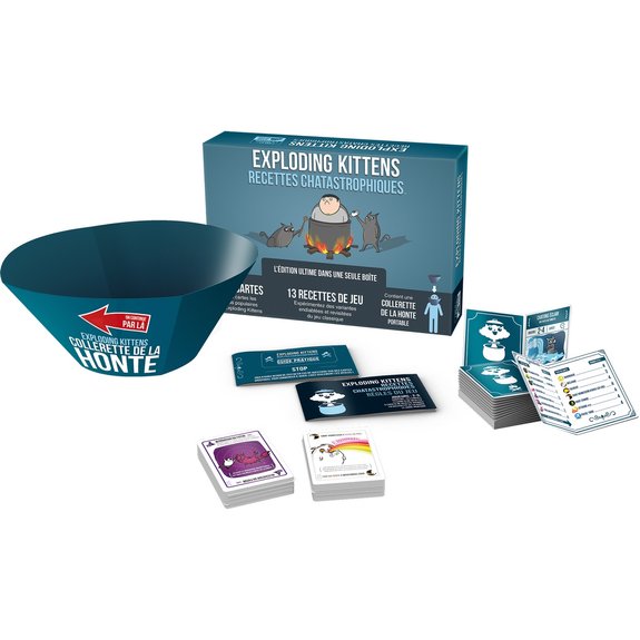 Exploding Kittens recettes chatastrophiques