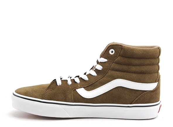 Vans boots bottine homme filmore hi beige
