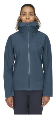 Veste Imperméable Femme Rab Namche Gore-Tex Bleu