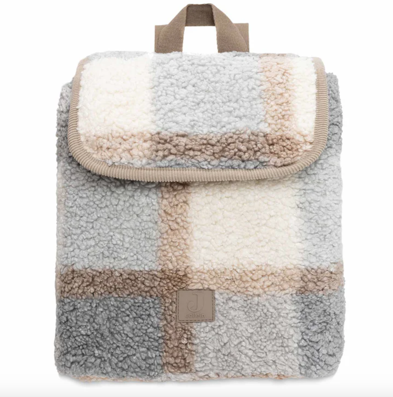 Jollein Jollein Rugtasje Check boucle