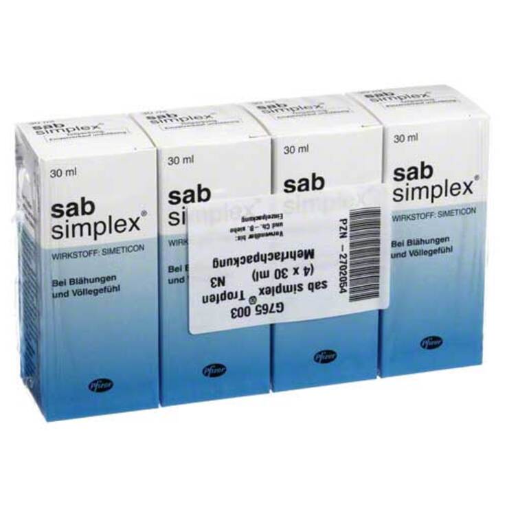 sab simplex® Suspension, 4X30 ml