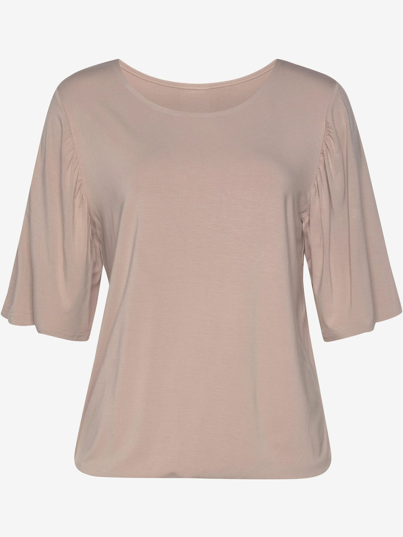 T-shirt manches larges tendance avec petites fronces devant et au dos