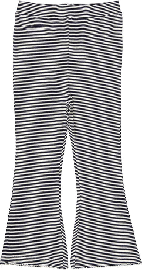 Copenhagen Colors STRIPED FLARE PANT Navy/cream