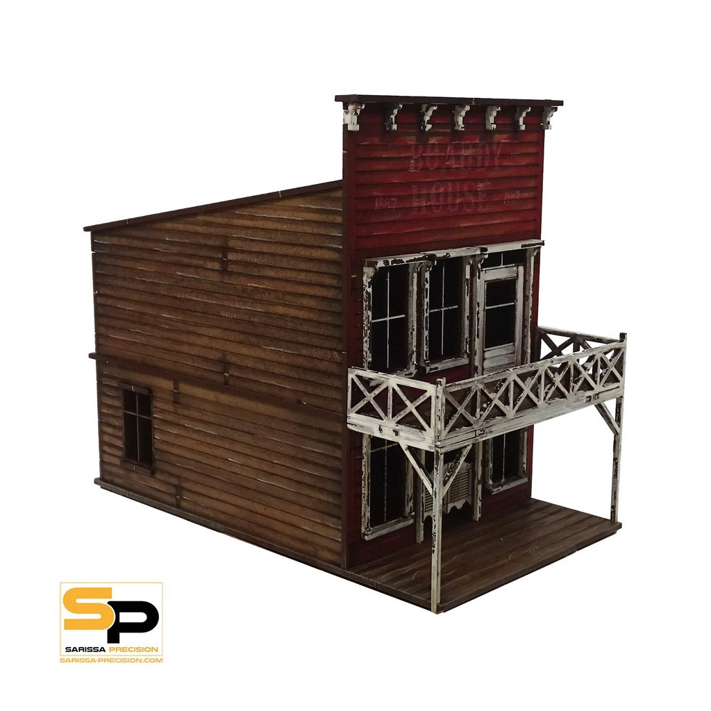 Old West Two-Storey Saloon