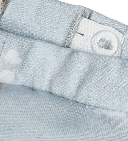 Name It Hosen - NbmHilfe - Pearl Blue m. Print