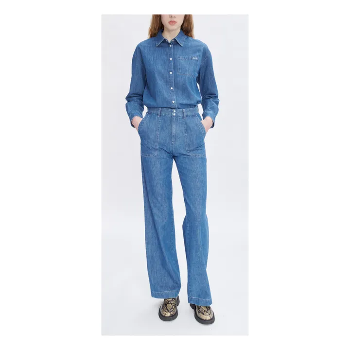A.P.C. Jean Seaside Coton Bio | Bleu indigo