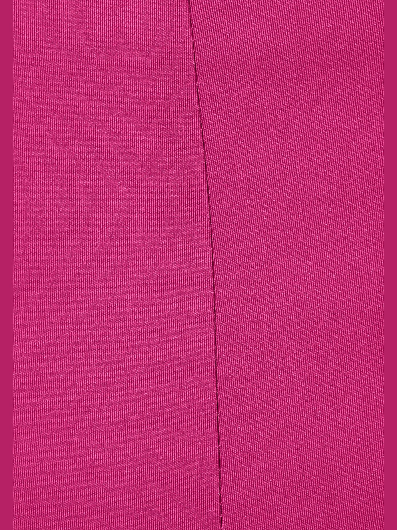 Pantalon extensible coutures décoratives sur la jambe devant