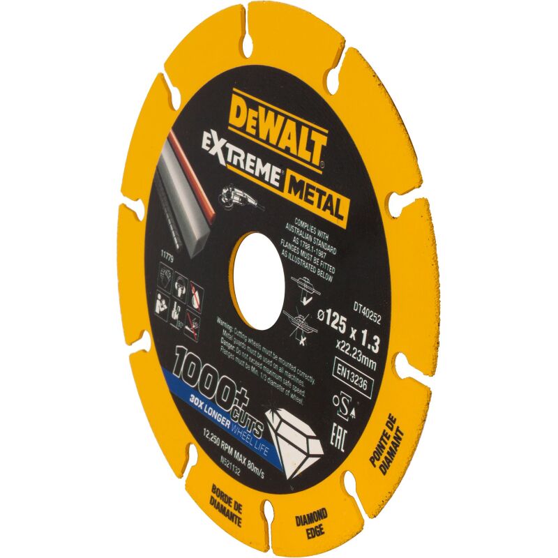 Disque Extreme Métal 125 x x 22.23 x 1.3 mm