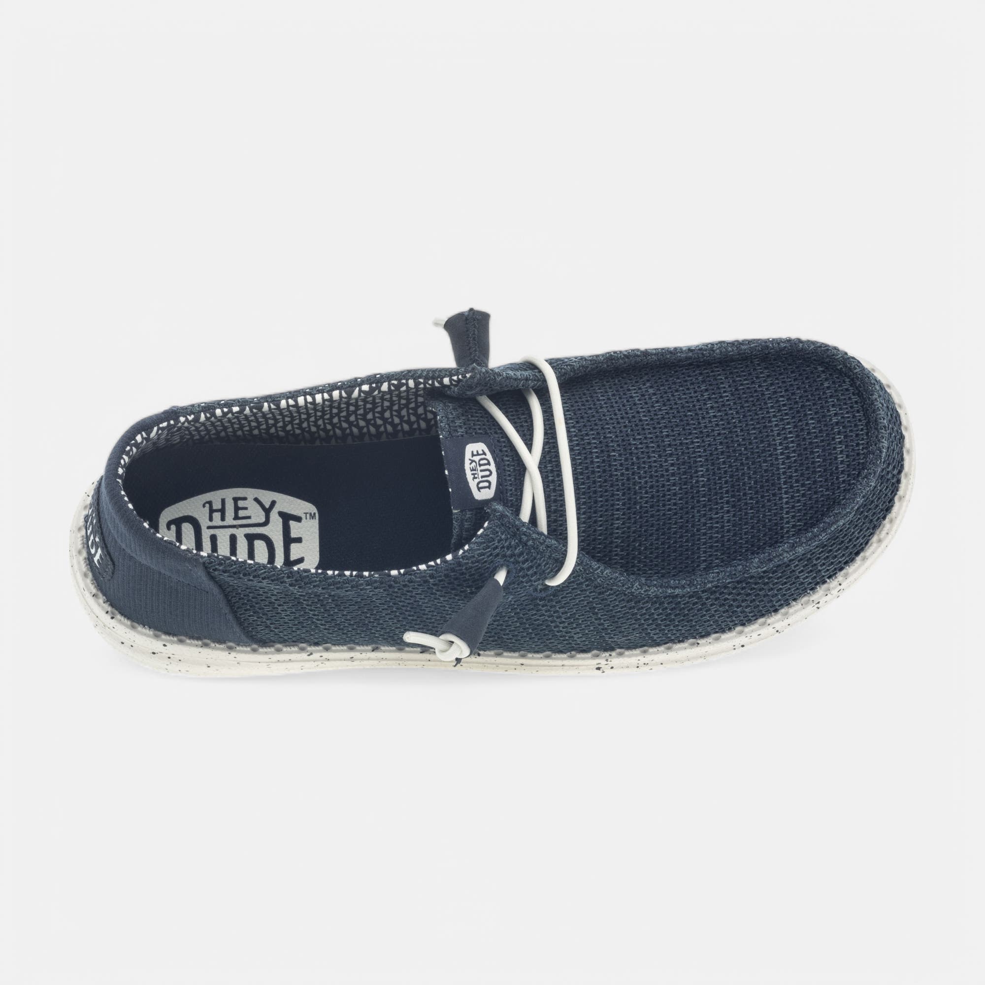 Baskets en toile Femme bleu marine