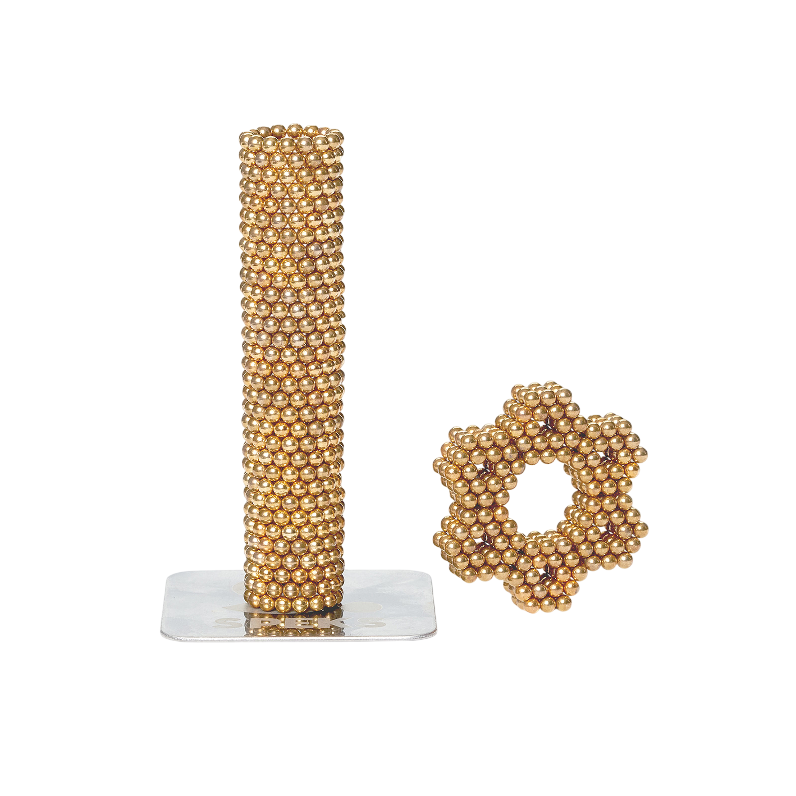 Magnetbaukasten 512 Gold Speks