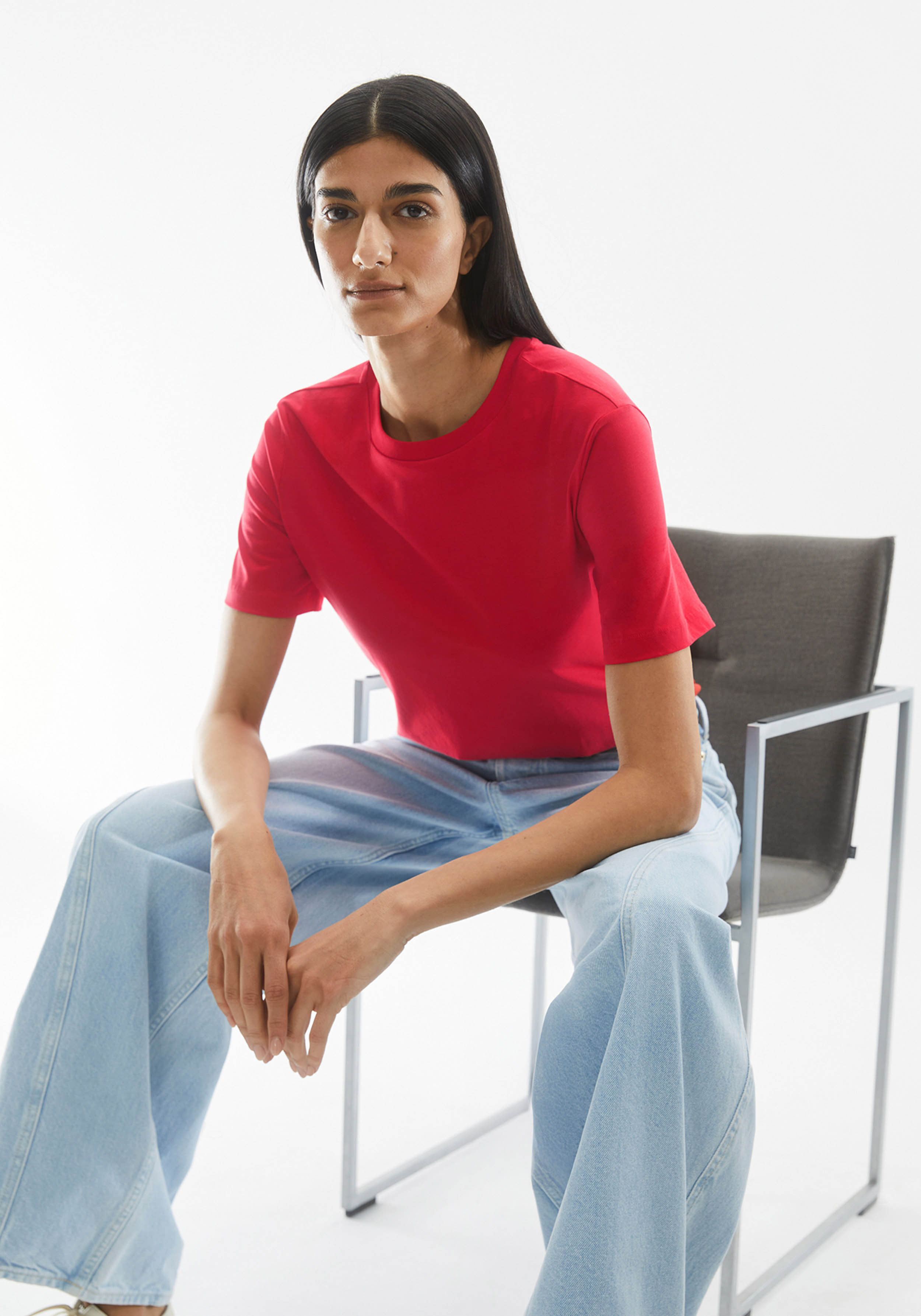 Armedangels T-Shirt Lualaa Candy Apple