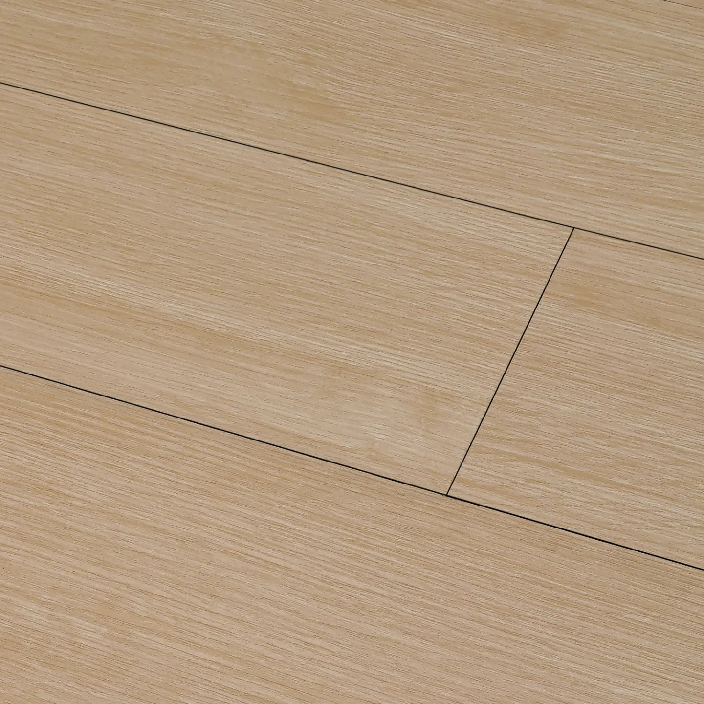 Lames PVC adhésives SOLEA 2,23m² bois façon chêne clair