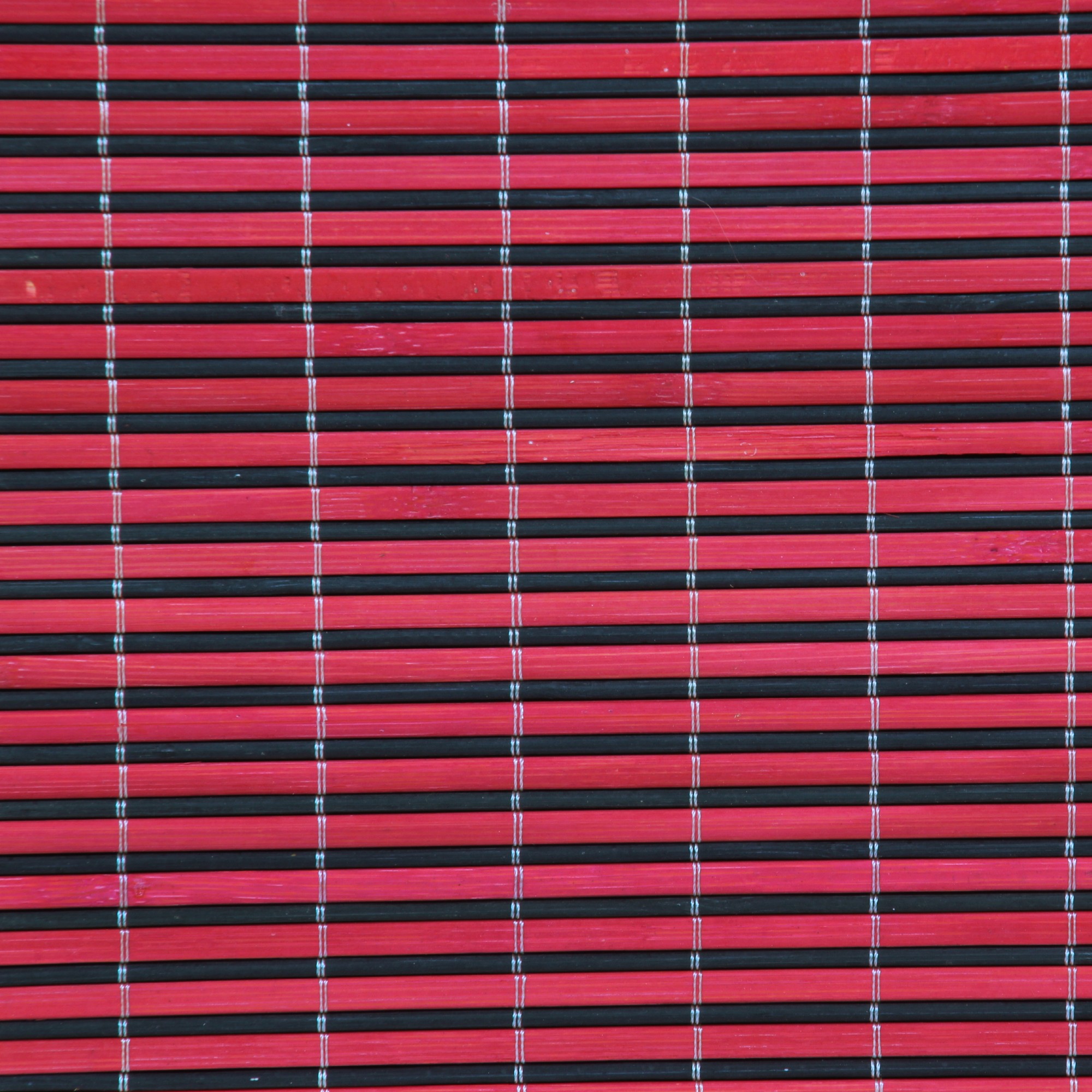 4er-Set Bambus-Deckelboxen, rot von fischer's lagerhaus